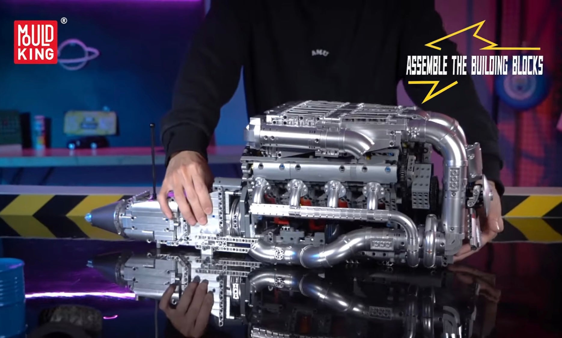 V8 Twin-Turbo Motor — 2900 delar